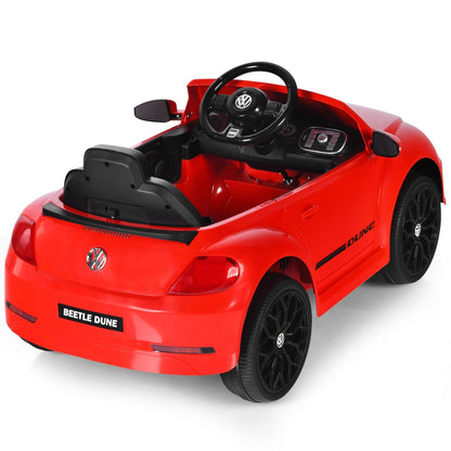 12V Volkswagen Beetle Electric Kids Ride on Car with Remote Control