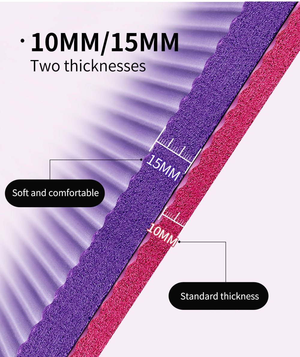 FlexiHold Non-Slip Yoga Mat (183cm x 61cm)