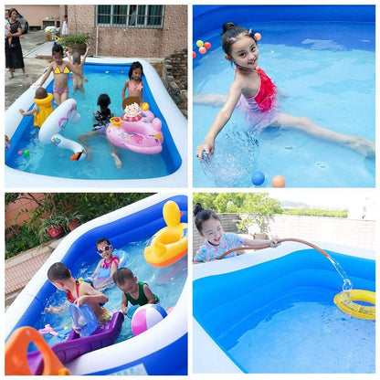 FunSplash Family Inflatable Pool