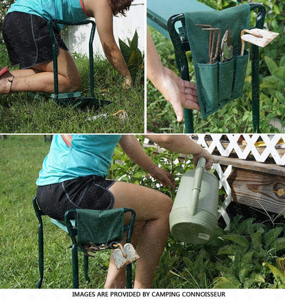 Gardener's Bench - Folding Ergonomic Kneeler Bench