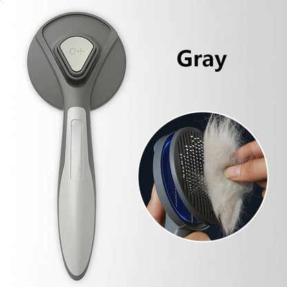 Cat Brush For Long Hair - Comb For Shedding, Cleaning Slicker Brush For Dogs Cats