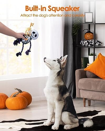 Halloween Dog Toys, Funny Squeaky Dog Toys