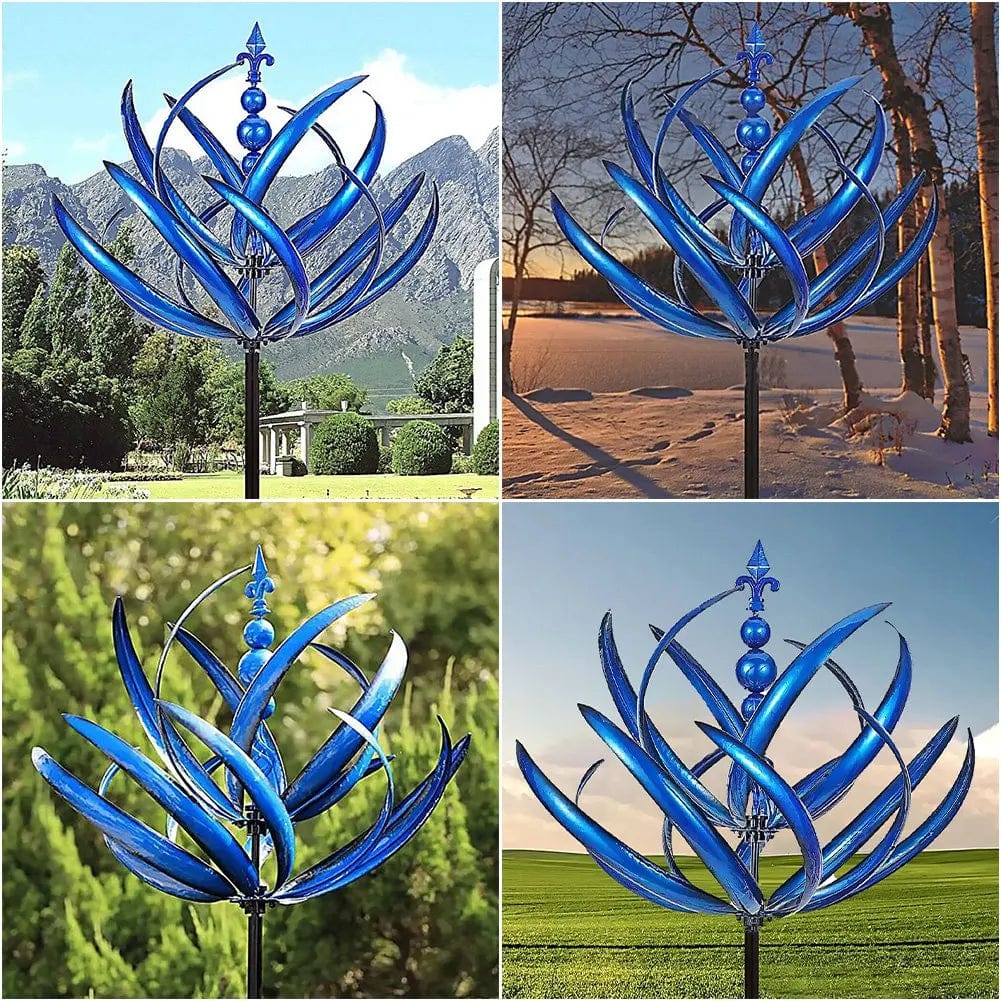 Harlow Wind Spinner: Modern Minimalist Garden Decor