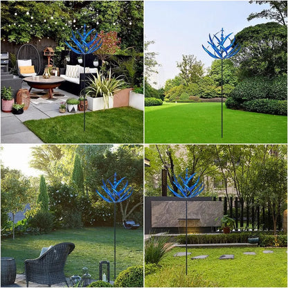 Harlow Wind Spinner: Modern Minimalist Garden Decor