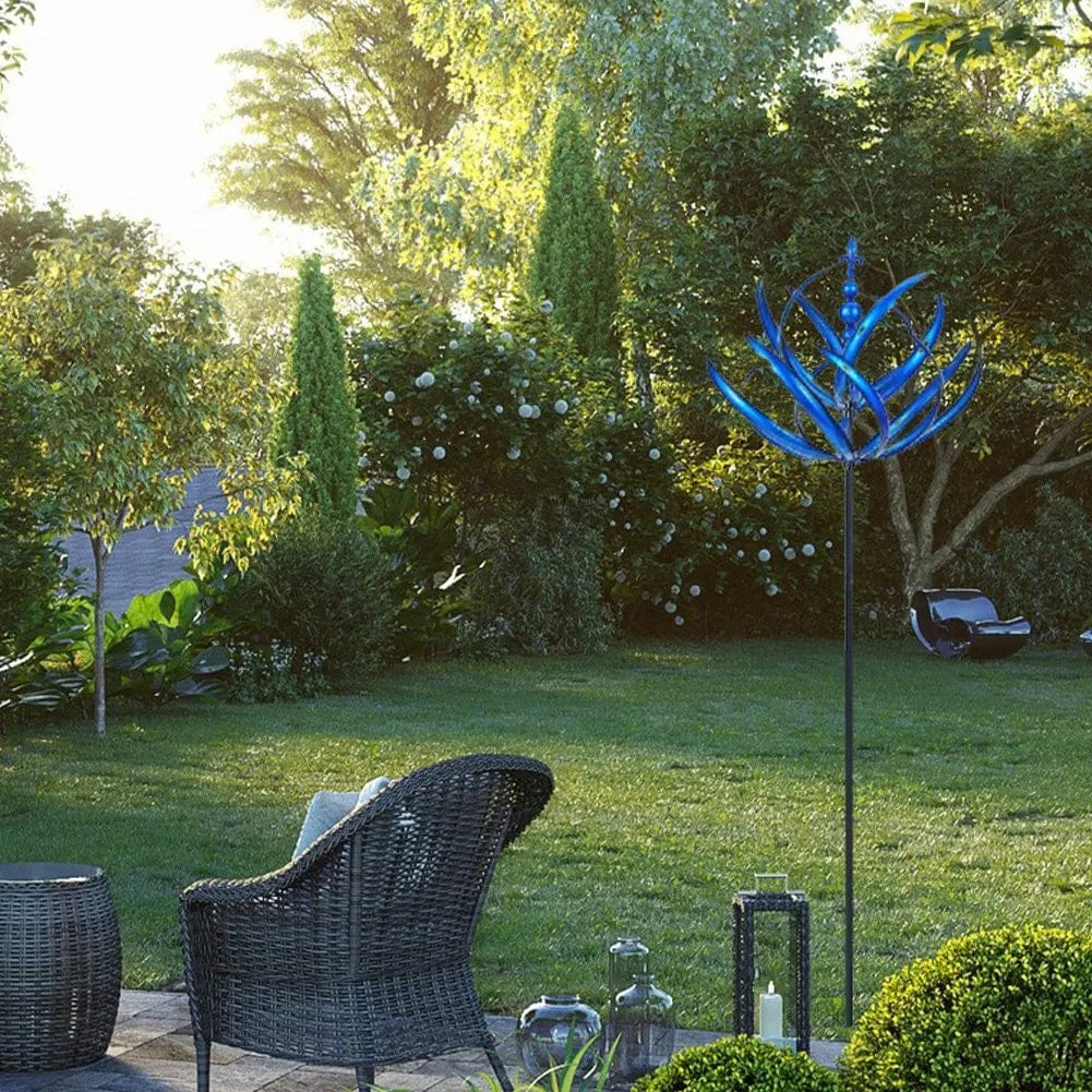 Harlow Wind Spinner: Modern Minimalist Garden Decor