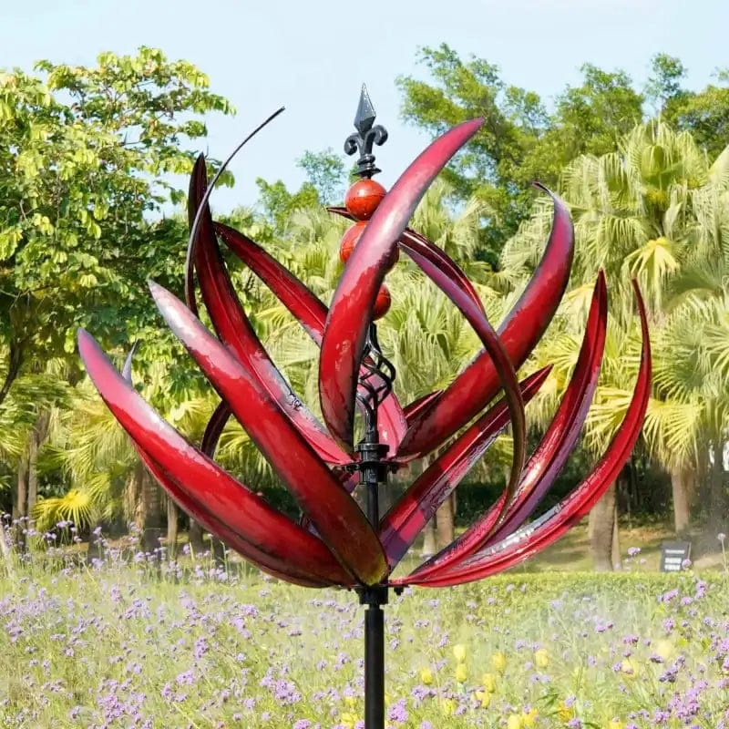 Harlow Wind Spinner: Modern Minimalist Garden Decor