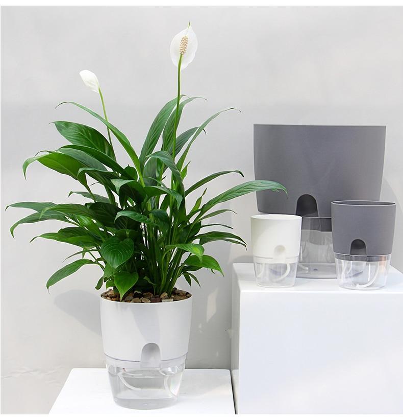 HydroBloom - Hydroponic Self Watering Flowerpot (3 Pots Set)