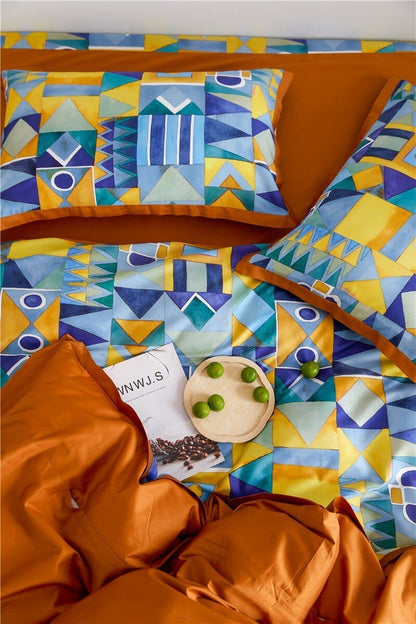 Shapes and Colors Vol. 1 Duvet Cover Set (Long-Staple Sateen Cotton)