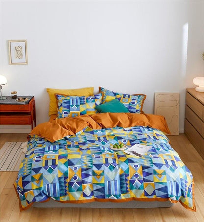 Shapes and Colors Vol. 1 Duvet Cover Set (Long-Staple Sateen Cotton)