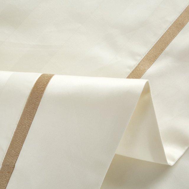 Serenity Cream Duvet Cover Set (Long-staple Sateen Cotton)