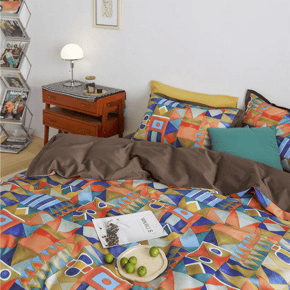 Shapes and Colors Duvet Cover Set
