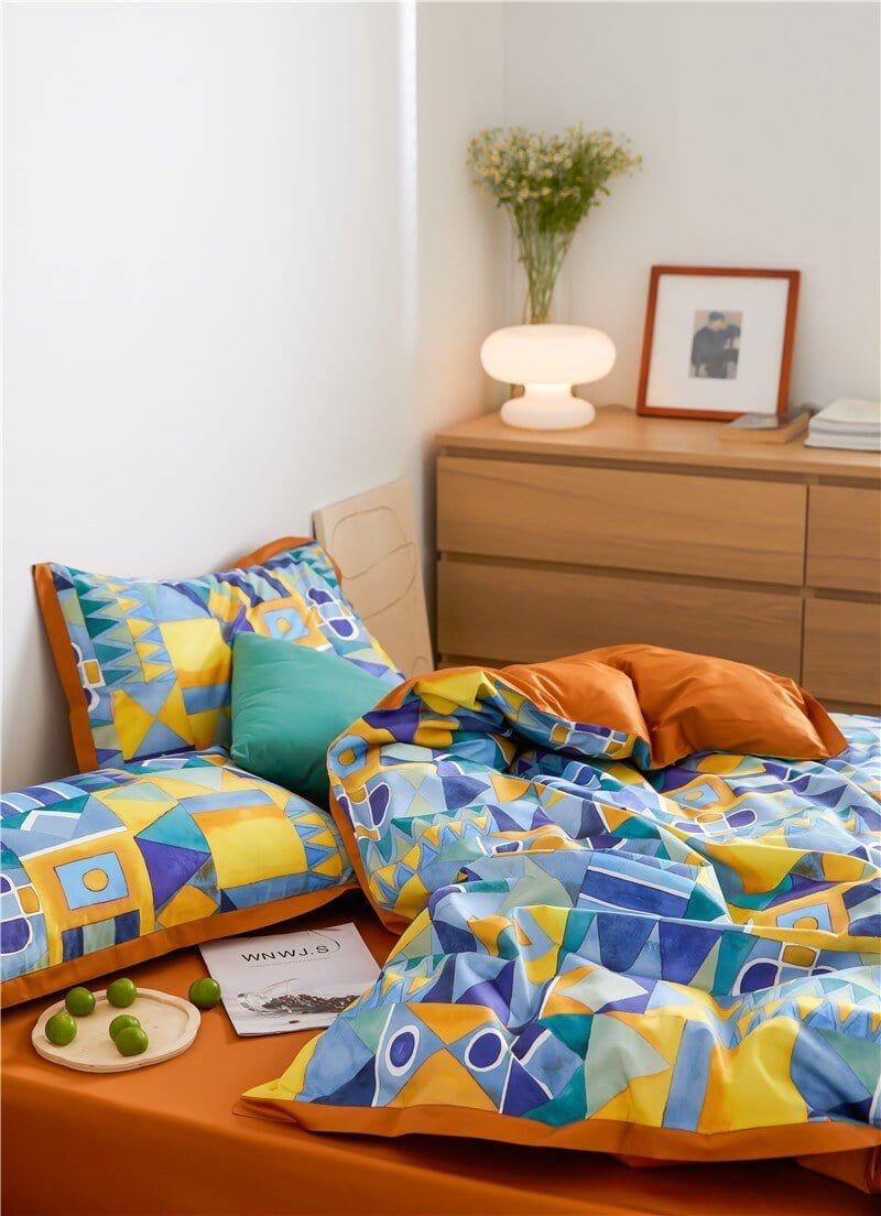 Shapes and Colors Vol. 1 Duvet Cover Set (Long-Staple Sateen Cotton)