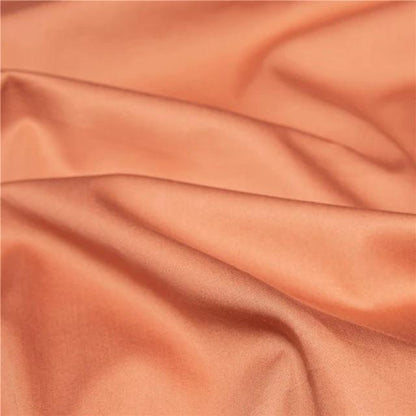 Prarie Orange Reversible Duvet Cover Set (Long-staple Sateen Cotton)