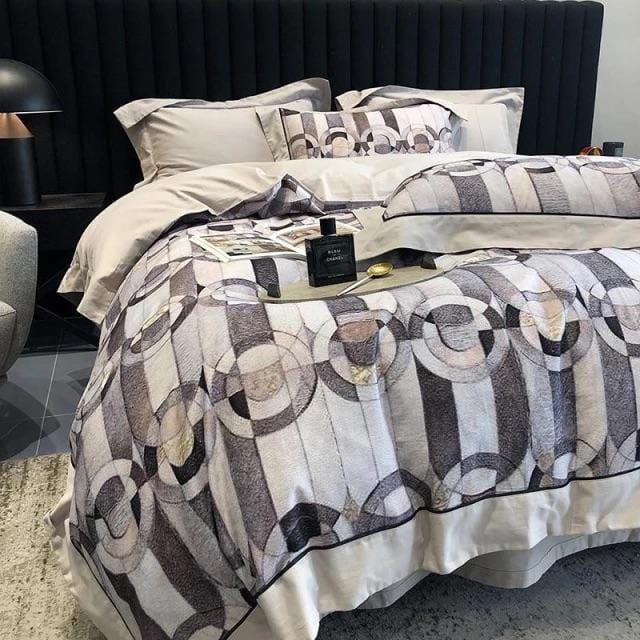 Ring Circ Duvet Cover Set (Long-Staple Sateen Cotton)