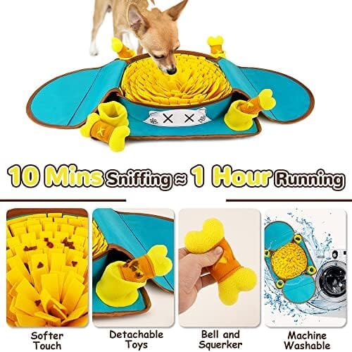 Interactive Dog Puzzle Toys Enrichment Feed Games