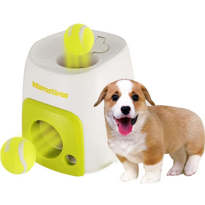Interactive Fetch Ball Tennis Launcher
