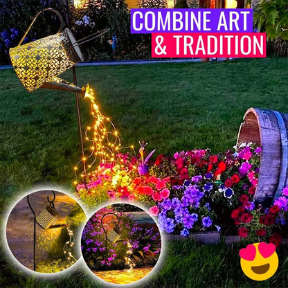 LawnMagic - Magical Watering Can Solar Garden Ornament