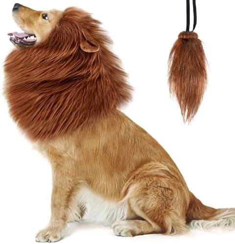 Lion Mane for Dog Costume
