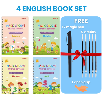MagicGroove™ -  Tracing Book Set