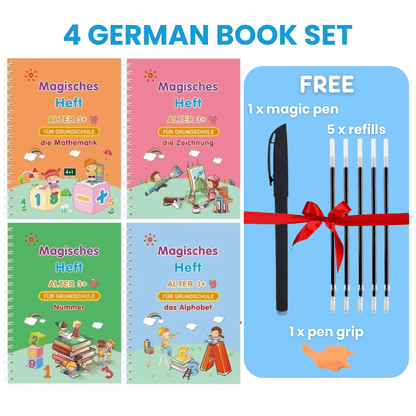 MagicGroove™ -  Tracing Book Set