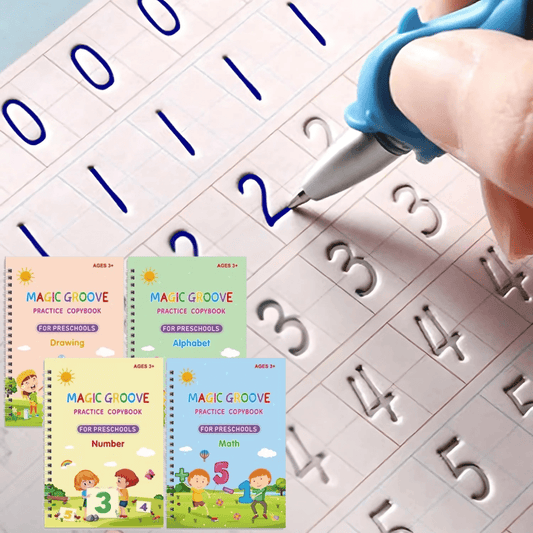 MagicGroove™ -  Tracing Book Set