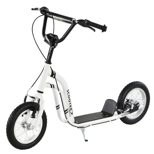 Adjustable Kids Stunt Scooter with 12" Wheels & Dual Brakes