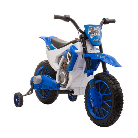 Blue 12V Kids Electric Motorbike