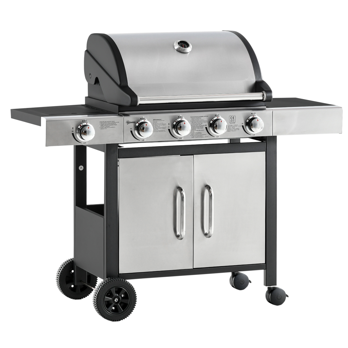 Ultimate 4+1 Burner Gas BBQ Grill