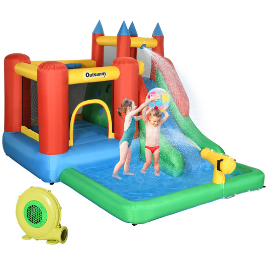 Ultimate Kids Bouncy Castle With Trampoline