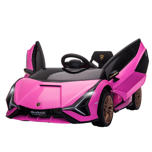 Lamborghini SIAN 12V Kids Electric Ride-On Car w/ Remote Control