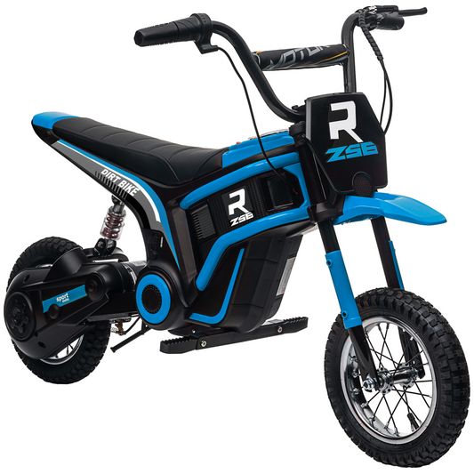 24V Kids Electric Motorbike - Thrilling Ride with Music & Horn!