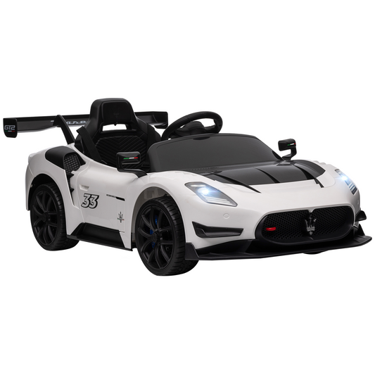 AIYAPLAY Maserati GT2 Licensed 12V Electric Ride on Car w/ Remote