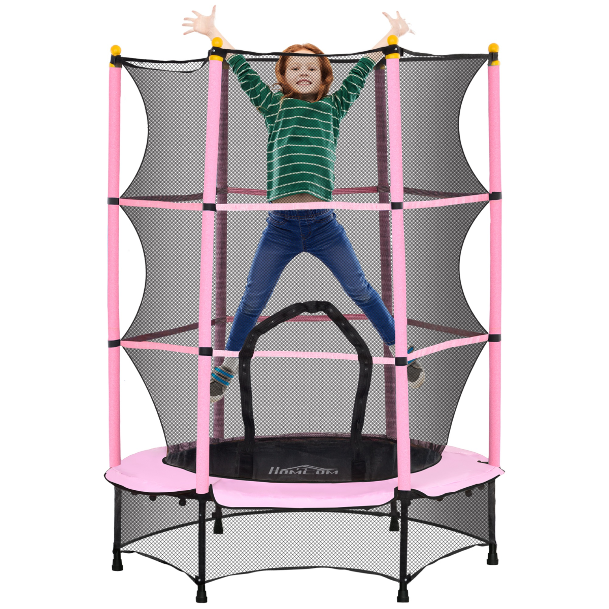 Ultimate 4.6FT Kids Trampoline with Safety Net