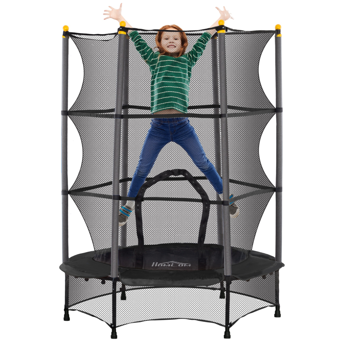 Ultimate 4.6FT Kids Trampoline with Safety Net