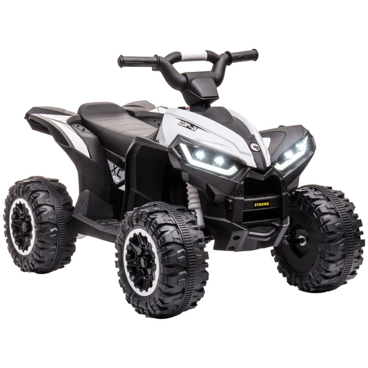 12V Electric Quad Bikes for Kids Ride On Car ATV Toy for 3-5 Years