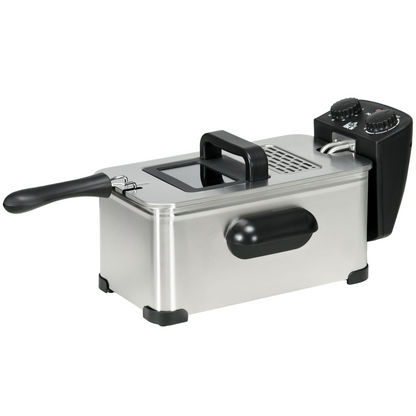 3L Deep Fat Fryer - Transform Your Cooking 2000W Power & Timer