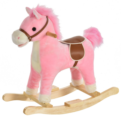 Plush Rocking Horse for Toddlers 18-36 Months