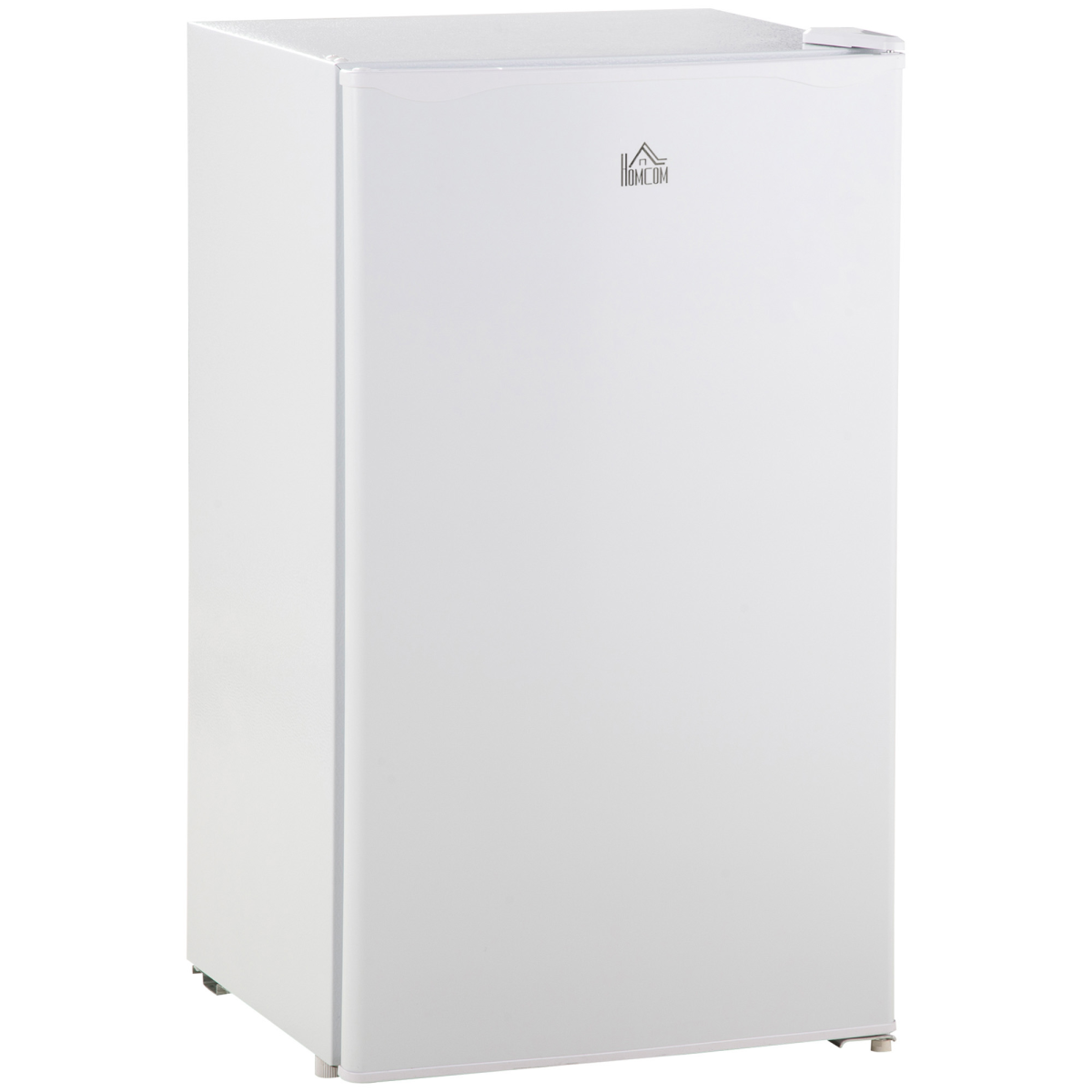 Compact 91L Freestanding Under Counter Fridge with Chiller Box - White