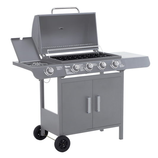4-Burner Stainless Steel Gas BBQ Grill
