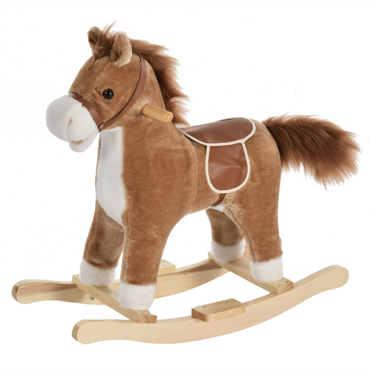 Deluxe Interactive Plush Rocking Horse Ages 18-36 Months