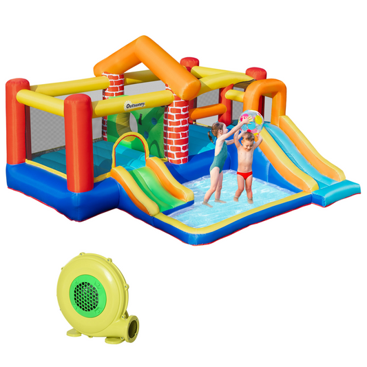 Epic Kids Bouncy Castle with Double Slides