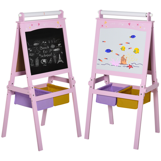 Creative Kids Wooden Double-Sided Easel