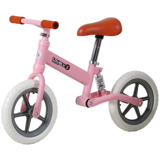 Colorful Kid Balance Bike Adjustable No-Pedal Bicycle for Ages 2-5