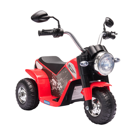 6V Electric Motorcycle for Kids in Red