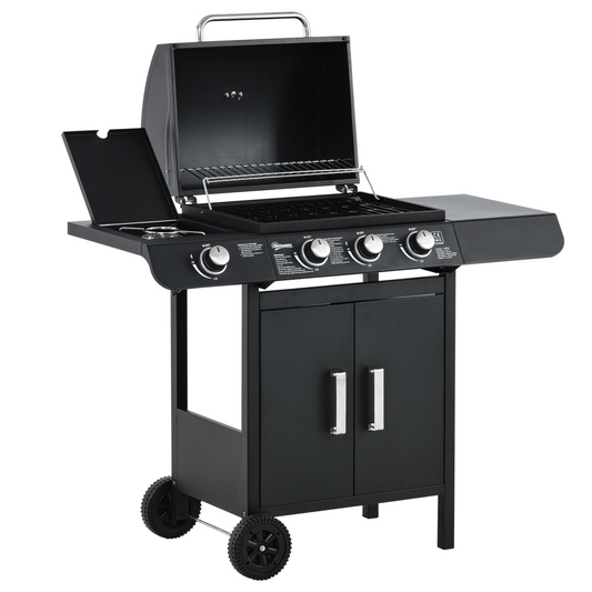 Ultimate 3+1 Burner Deluxe Gas Barbecue Grill
