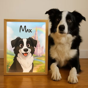Custom Pet Light Box Art