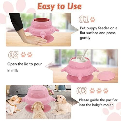 Nursing Puppy Milk Feeder