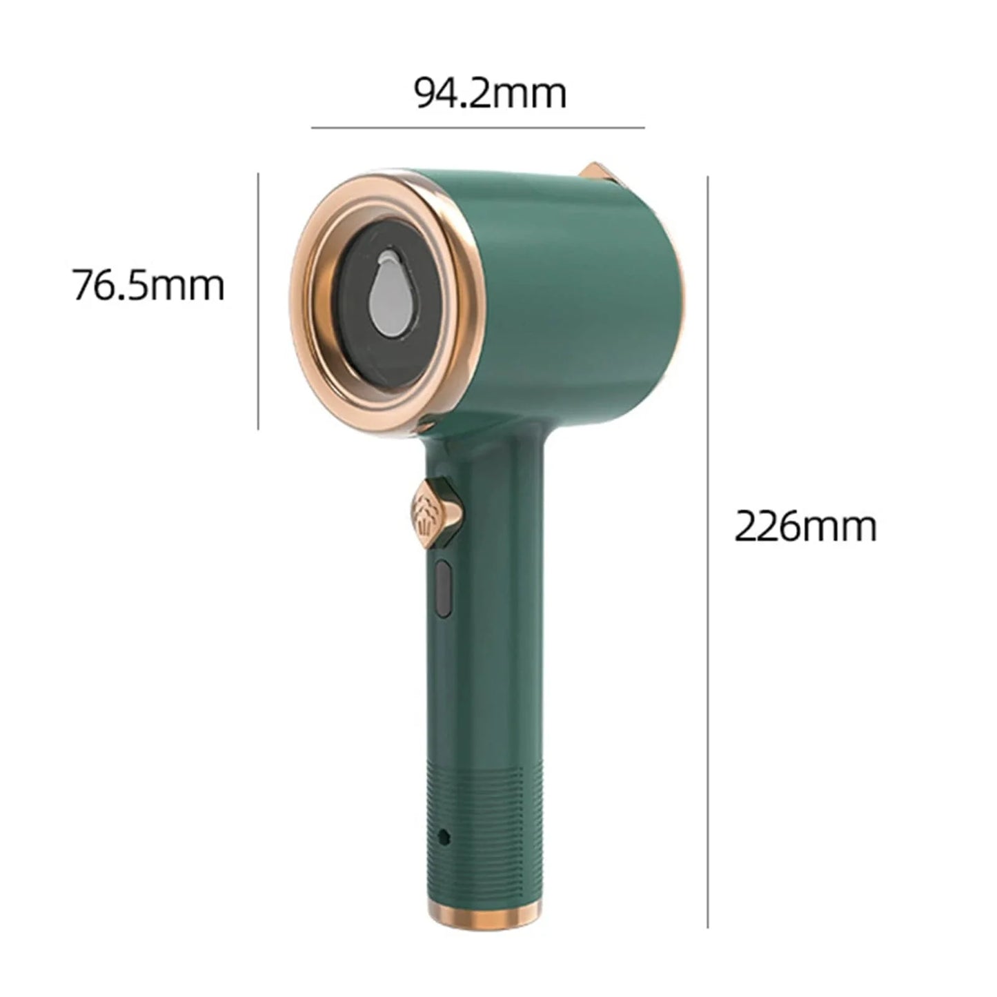 Portable Mini Steam Iron: Quick Heat-Up with 50ml Visual Water Tank