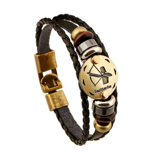 12 Zodiac Signs Bracelet
