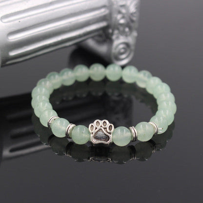 Natural Stone Dog Bracelet